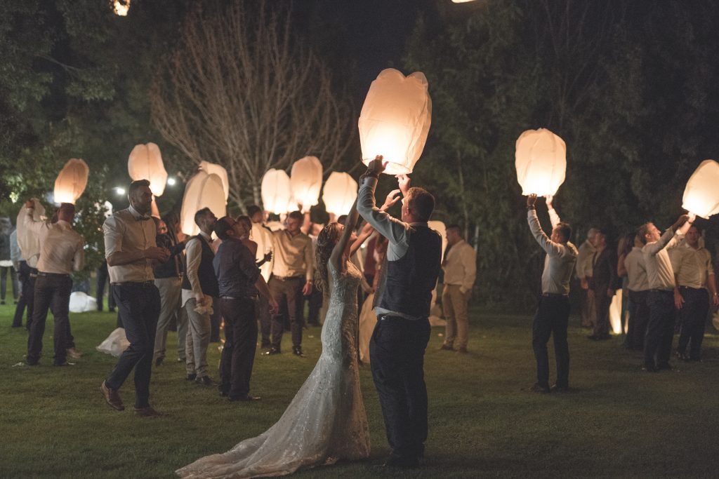 tirada de fanalets boda